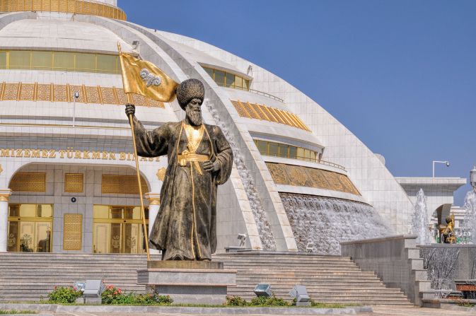 Welcome to Ashgabat, Turkmenistan. The capital of the secretive Central Asian state is not only a showcase for controversial leader President Gurbanguly Berdimuhamedov but also the holder of many obscure records: among them, <a href="index.php?page=&url=http%3A%2F%2Fwww.guinnessworldrecords.com%2Fworld-records%2Fhighest-density-of-white-marble-clad-buildings" target="_blank" target="_blank">the highest density of white marble-clad buildings</a> anywhere in the world.