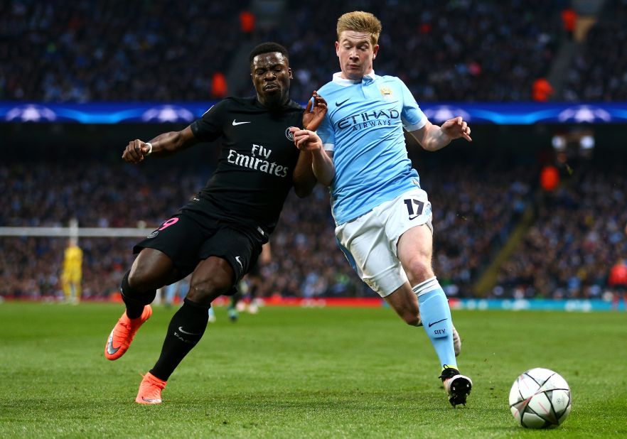 Late on, Belgium's Kevin de Bruyne scored to take Manchester City into its first ever Champions League semifinal.