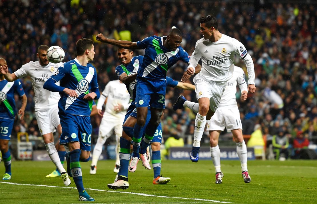 Ronaldo scored twice within two minutes, the second a glancing header into the far corner.