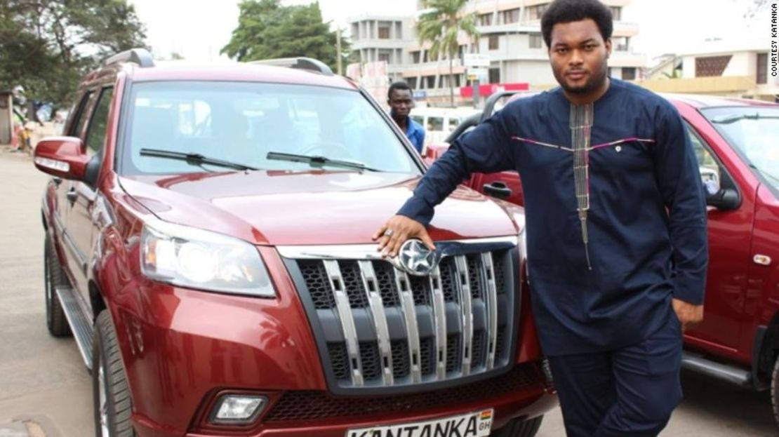 30-year old Kwadwo Safo Jr. is CEO of the family's car business.