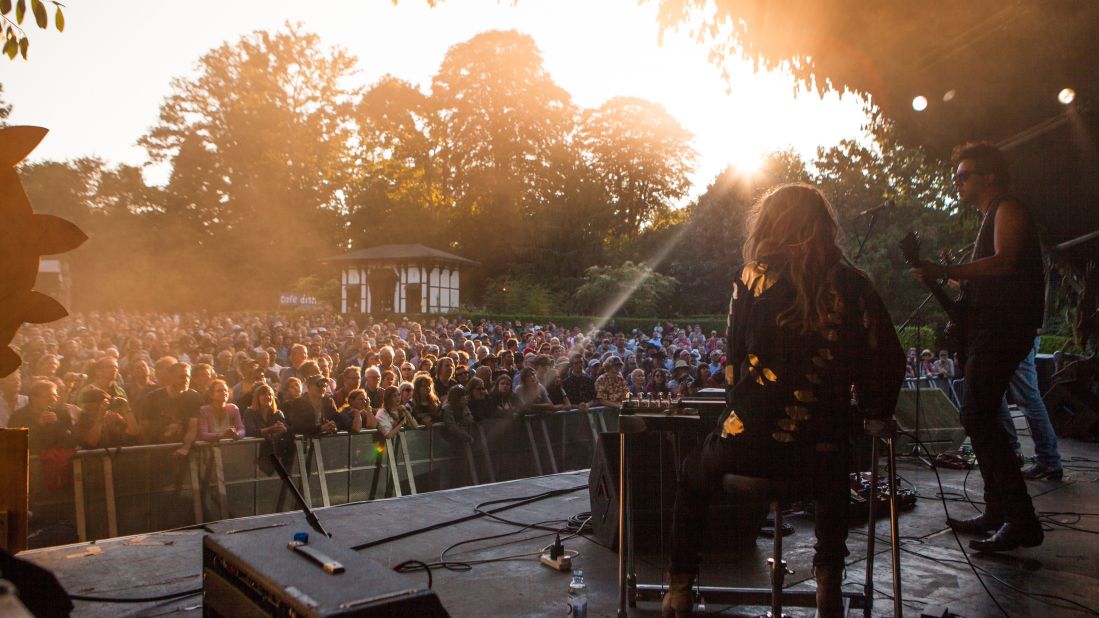 Set in the beautiful Larmer Tree Gardens in southern England, this boutique festival is considered the UK's best live music and comedy weekend.