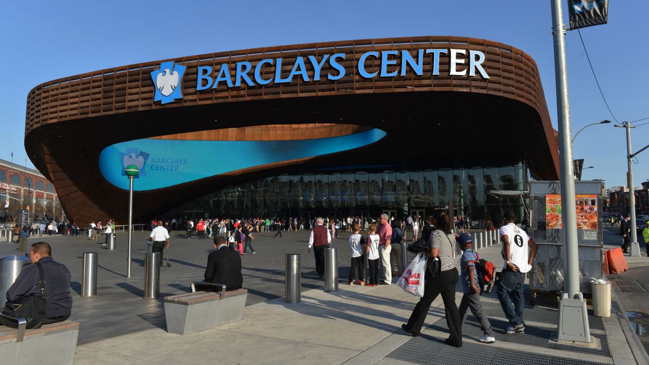 The Barclays Center, the home of the Brooklyn Nets, is a major new development in Brooklyn.