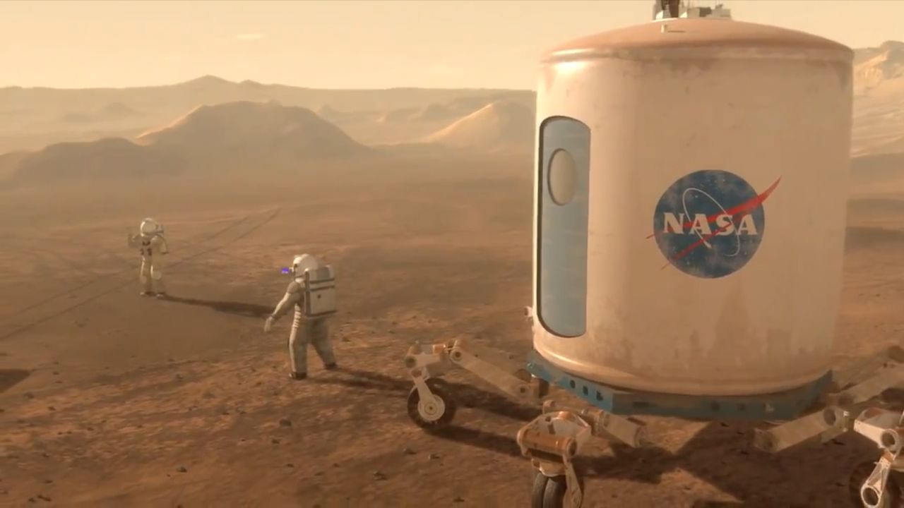 way up there nasa on mars