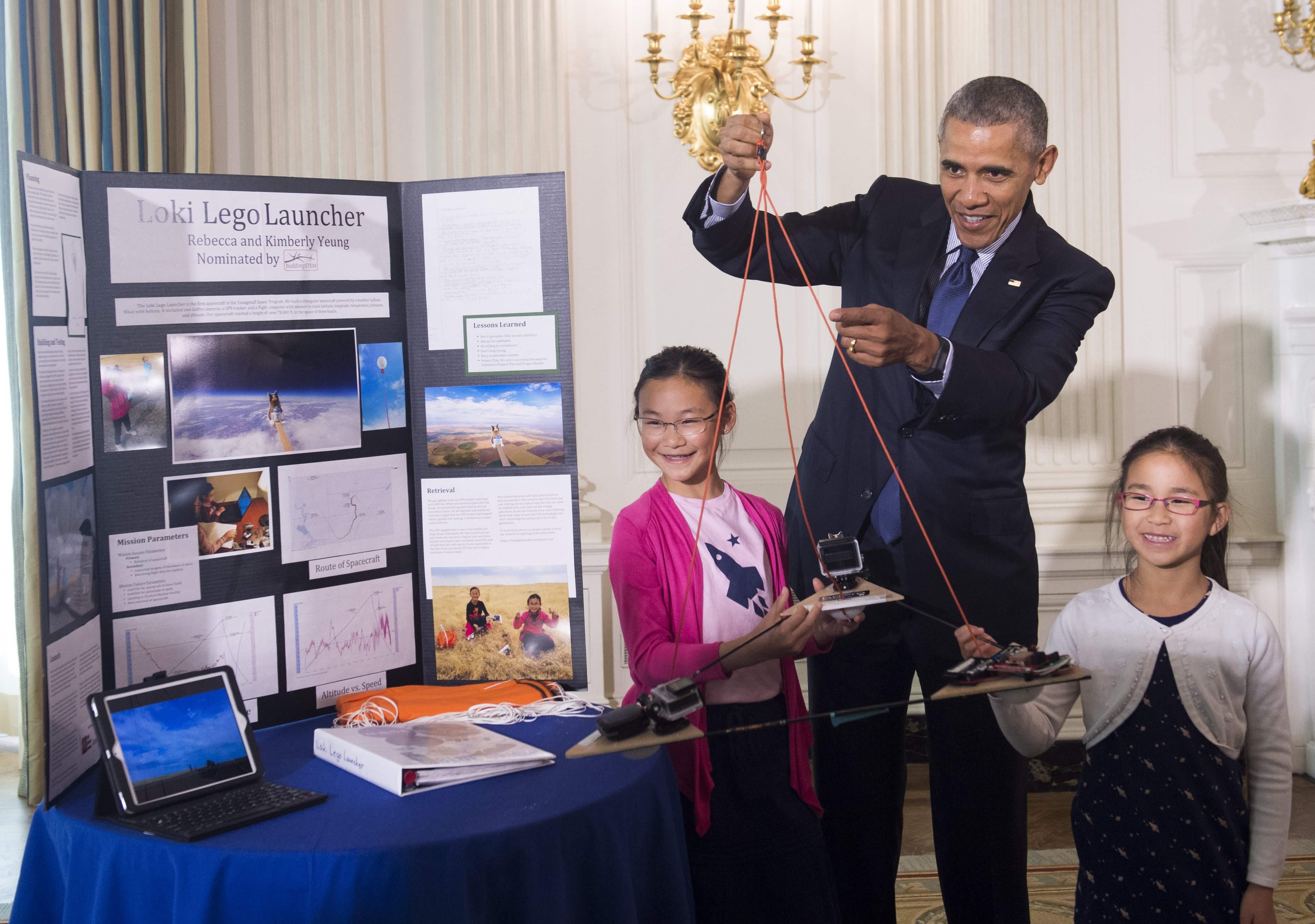 Obama hails 12 for science, technology, innovation - Deseret News