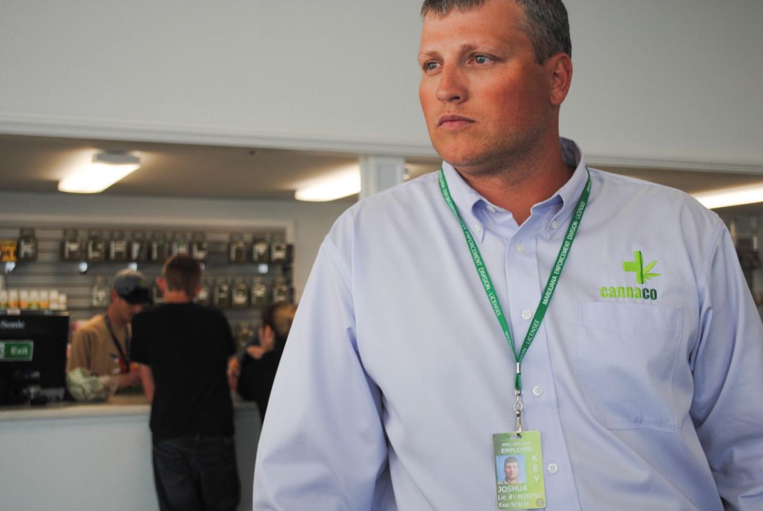 CannaCo owner Josh Bleem says tourists are predominantly his customer base.