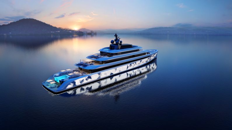 Do you want your superyacht to stand out at sea? Well, how about one which comes equipped with 600 flashing lights? Welcome aboard, Moonstone -- the peacock of the yachting world.