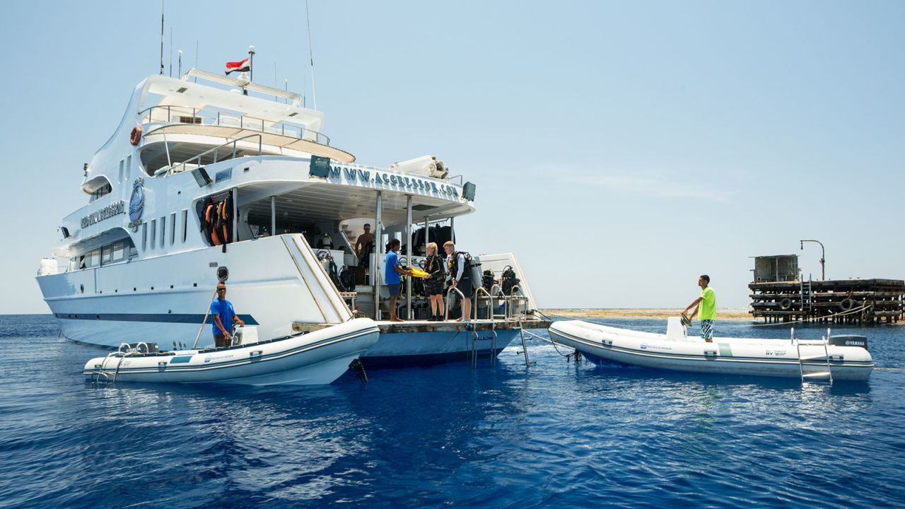 The Red Sea Aggressor is built for comfort. Well, and diving.