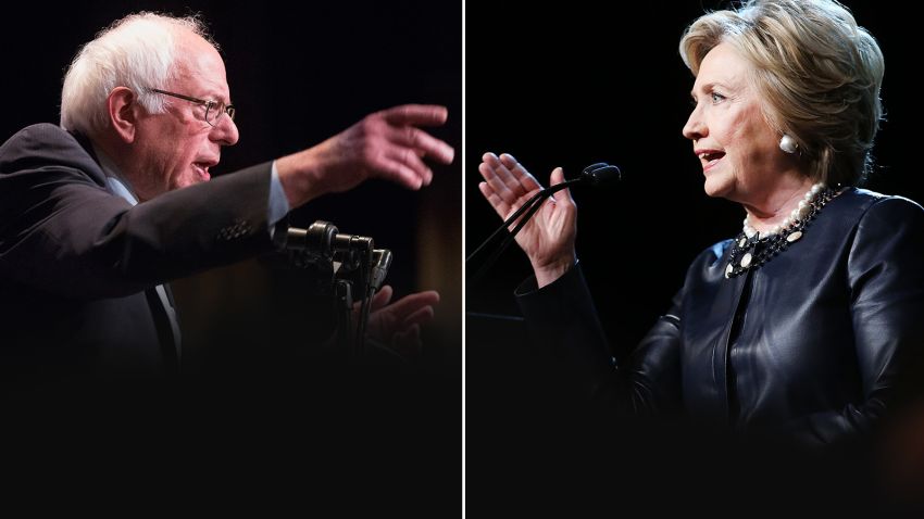 Sanders Clinton design divide