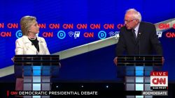 hillary clinton bernie sanders democratic debate cnn