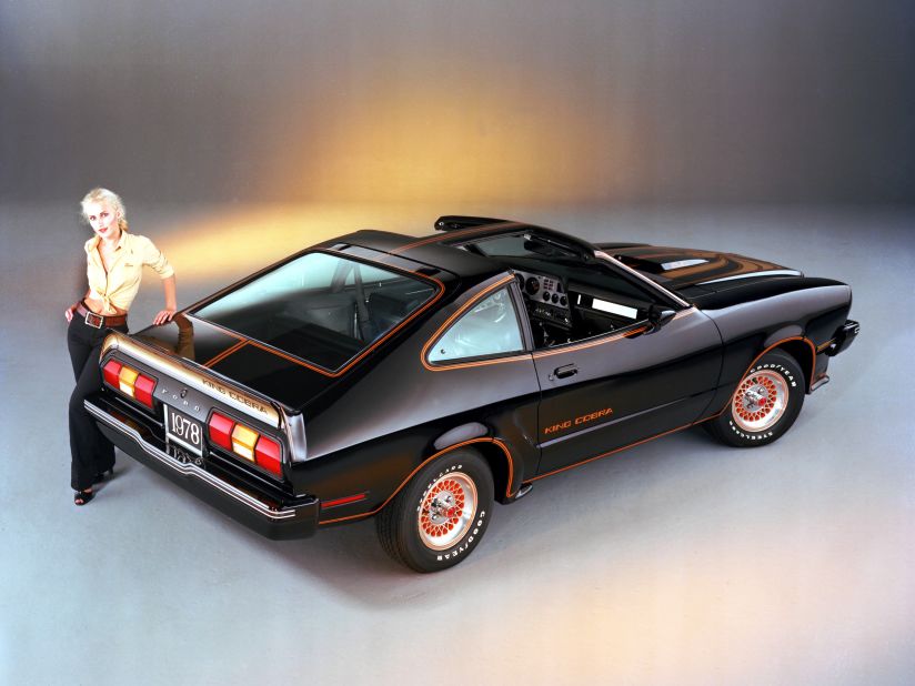 This 1978 Ford Mustang II King Cobra was a limited edition version. Only 4,313 were produced.