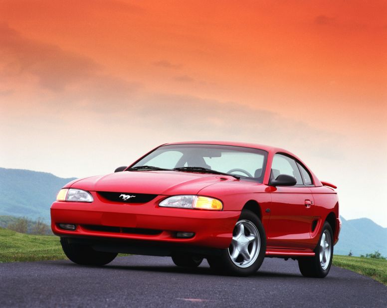 For its 30th anniversary in 1994, the Ford Mustang was dramatically restyled to evoke the car's heritage and performance tradition. 