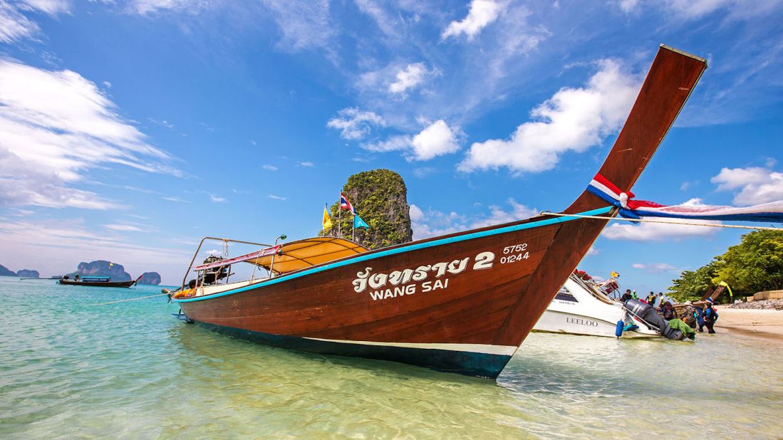 Riding the waves at a top speed of around 15 knots, long-tail boats can carry up to 20 passengers. Not a luxurious mode of transport, they're still seaworthy and give a surprisingly smooth ride, even in rough weather.<br />