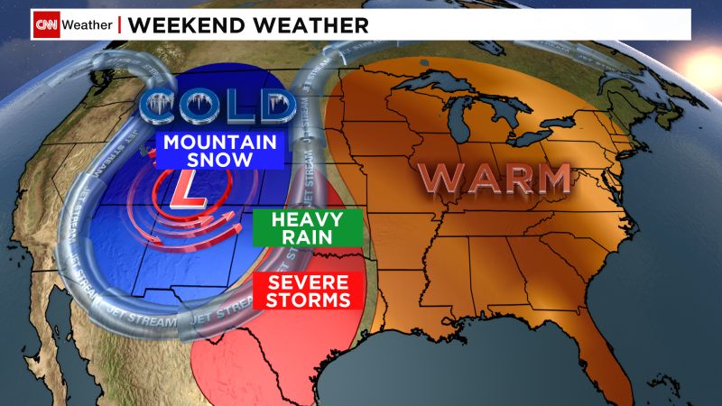 Weekend weather shake up Omega block CNN