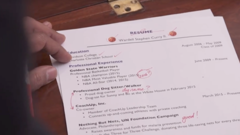 obama steph curry resume