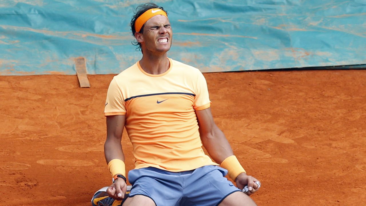 Winning his ninth Monte Carlo Masters crown clearly meant a lot to Spain's Rafael Nadal.