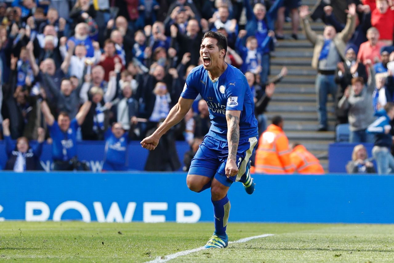 Ulloa salvaged a point for Leicester who need eight more in their final four matches to secure their first Premiership title. 