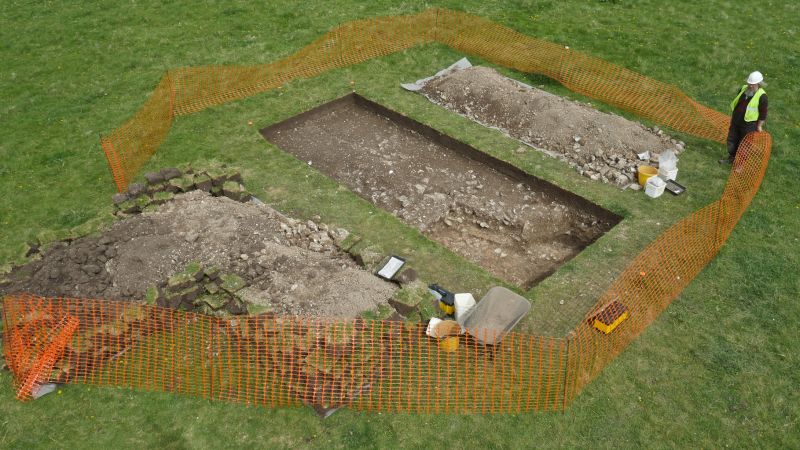 ‘Showy’ Roman villa discovered by accident in British countryside 