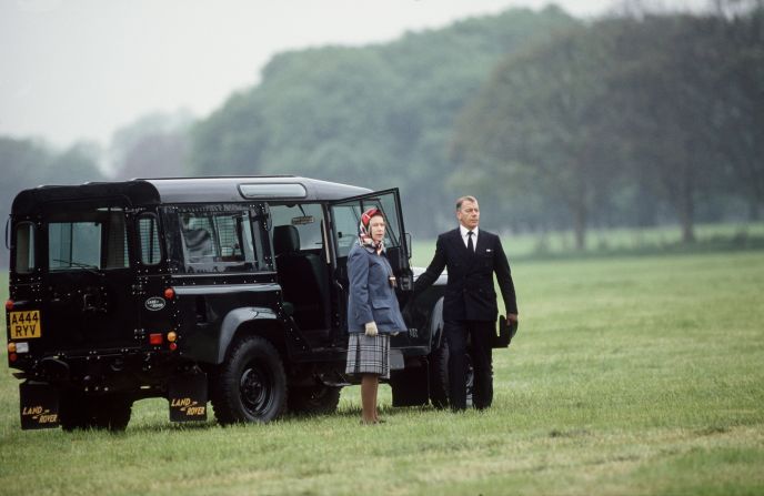 Queen Elizabeth II first learned to drive in 1945 as part of the Auxiliary Territorial Service, when she was trained as a mechanic and military truck driver. Interestingly the monarch doesn't require a license to hit the roads, although she sometimes opts for a butler these days, such as this shot from the Windsor Horse Show, 1985. 
