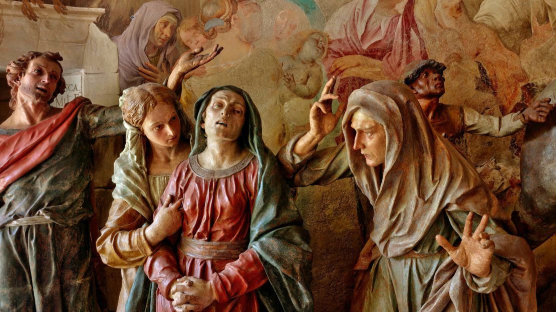 Before TV, there were biblical tableaux.