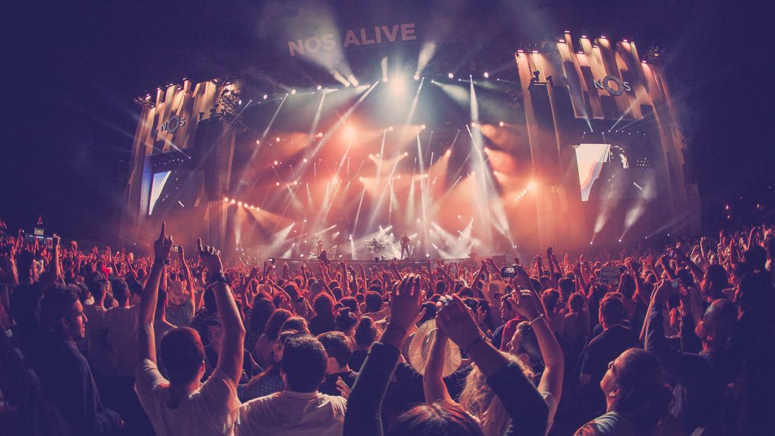 Those attending Portugal's NOS Alive can buy hotel or camping packages with tickets. Acts include Radiohead, Arcade Fire, Pixies, Foals and Tame Impala.