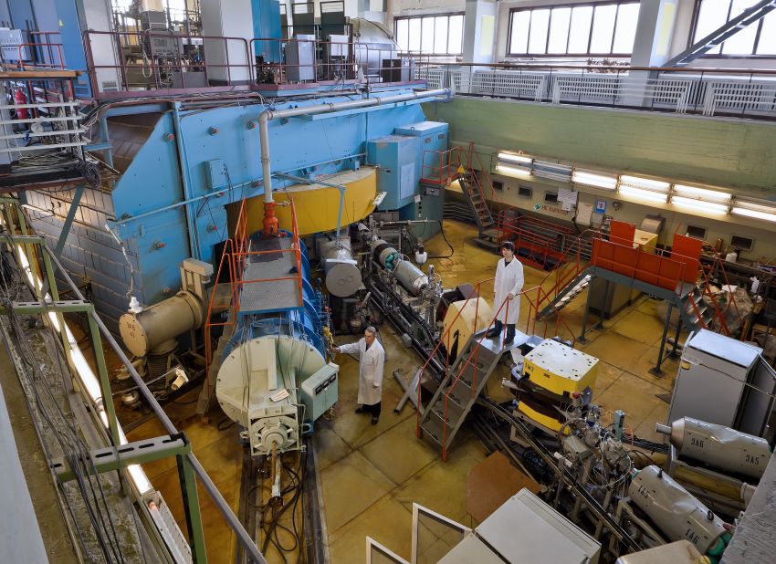 The accelerator used by Shaugnessy's group is based at the Joint Institute of Nuclear Research (JINR) in Dubna, Russia. The U.S. and Russian teams have collaborated for 26 years, and created five new elements together. 