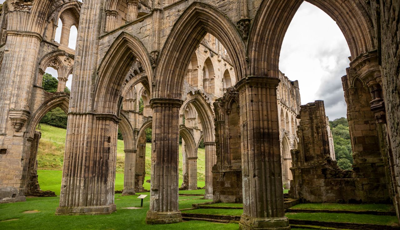 Back in the 12th century, to visitors in mid-2016. <a href="http://www.english-heritage.org.uk/visit/places/rievaulx-abbey/" target="_blank" target="_blank">Rievaulx Abbey</a> was one of the largest and wealthiest monasteries in England. A brand new museum, a shop and a tearoom will be open to visitors in mid-2016.