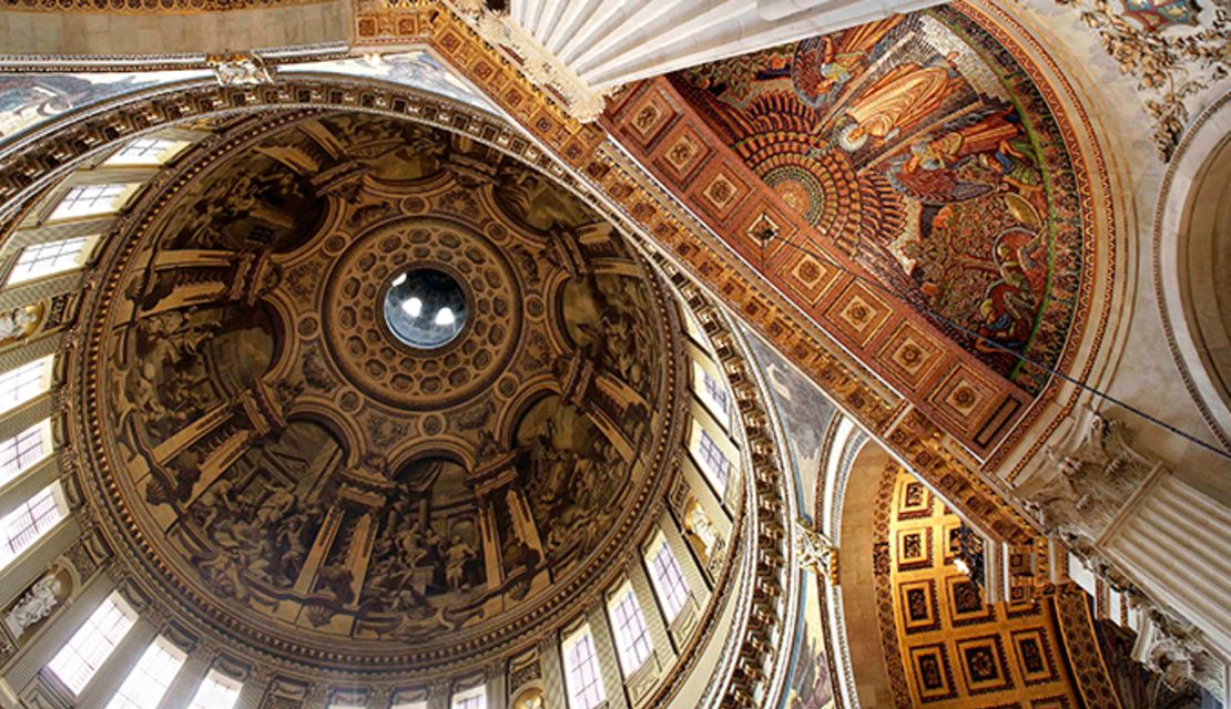 St. Paul's famed domed is amazing from the inside, too.