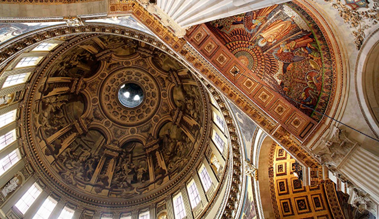 St. Paul's famed domed is amazing from the inside, too.