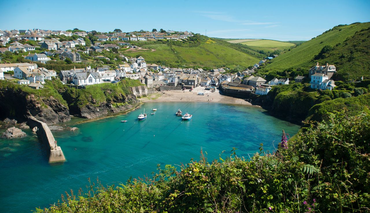 Port Isaac is a small scenic fishing village in the northern part of Cornwall. It's also the birthplace of <a href="http://www.thefishermansfriends.com/" target="_blank" target="_blank">Fisherman's Friends</a>, a singing group that specializes in sea shanties -- another reason to love the place. 