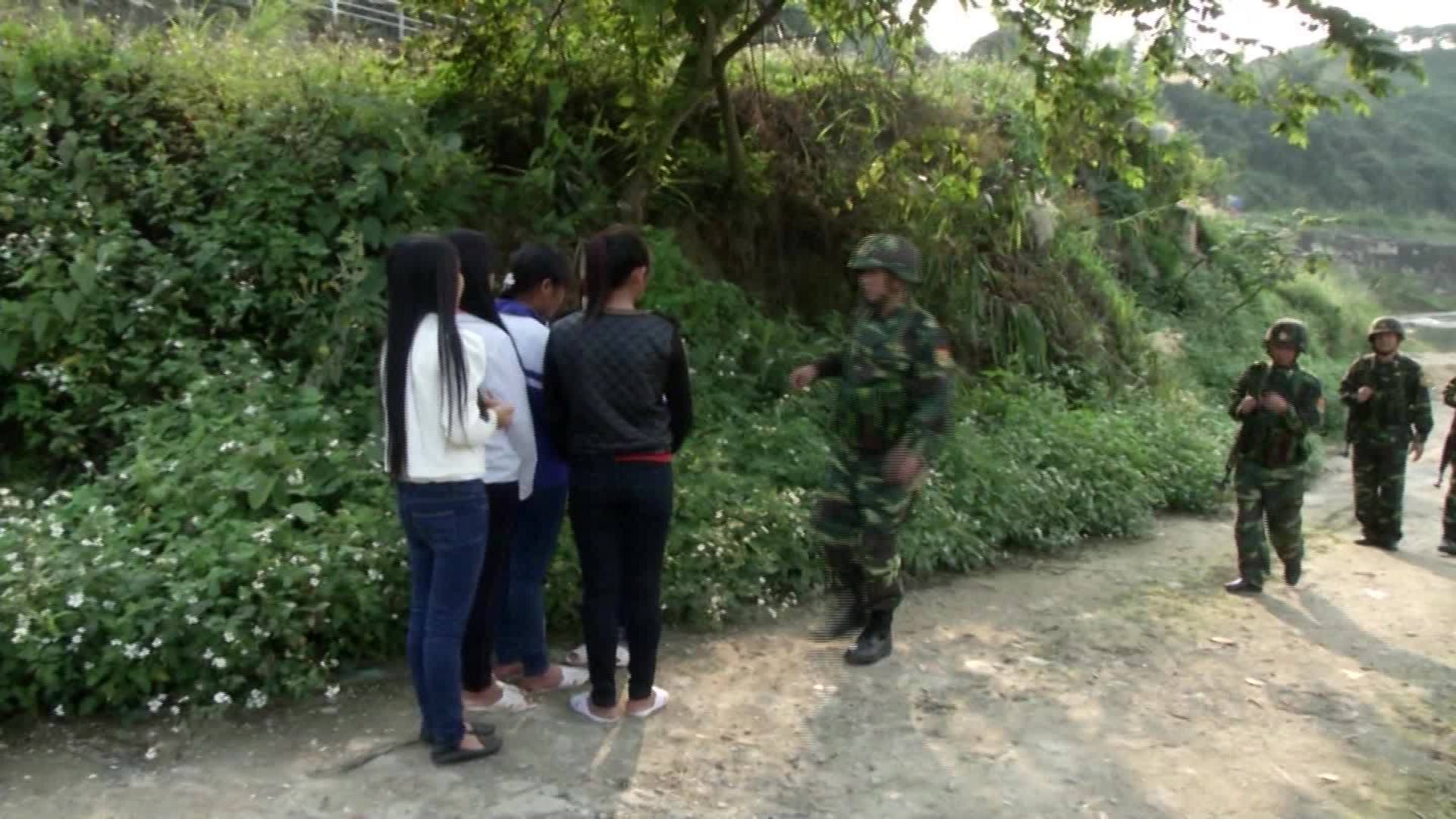 Police save girls from trafficking in Vietnam