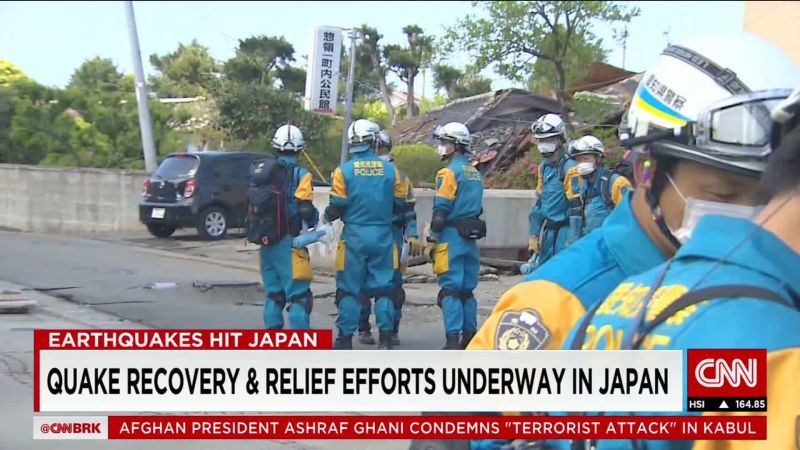 Aftershocks Slowing Japan Quake Rescue Efforts | CNN