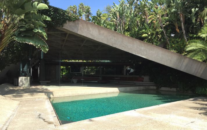 Snoop and Pharrell also took a dip in the residence's famous pool during their two-day video shoot.  