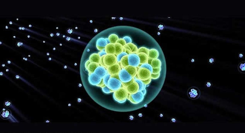 The element (pictured) lasts less than a second before decaying, which is typical of the 'super-heavy' elements