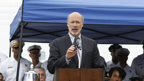 Pennsylvania Gov. Tom Wolf says the law will help people with records get better jobs and housing. 