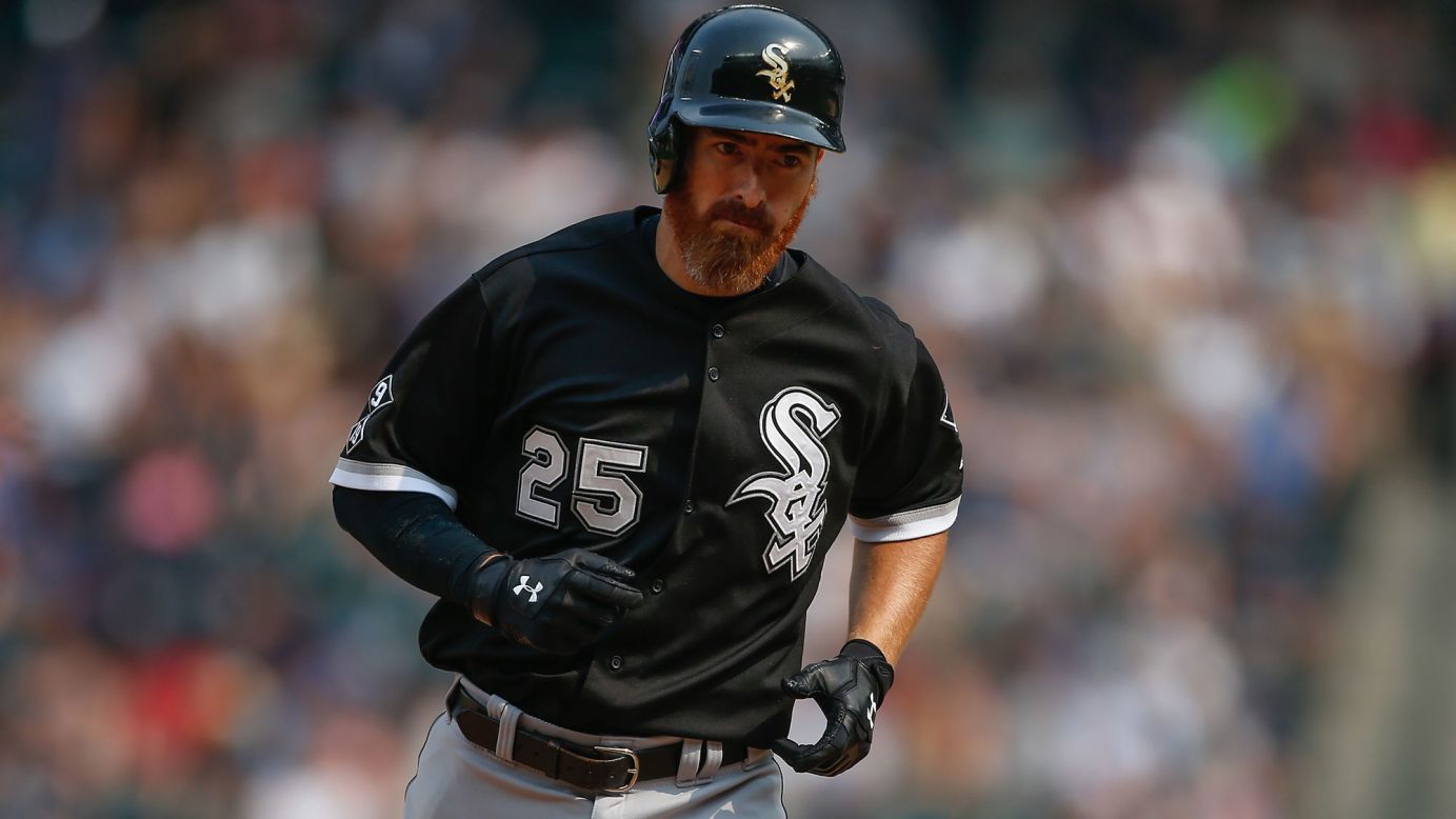 Chicago White Sox Walt Williams in field during spring training