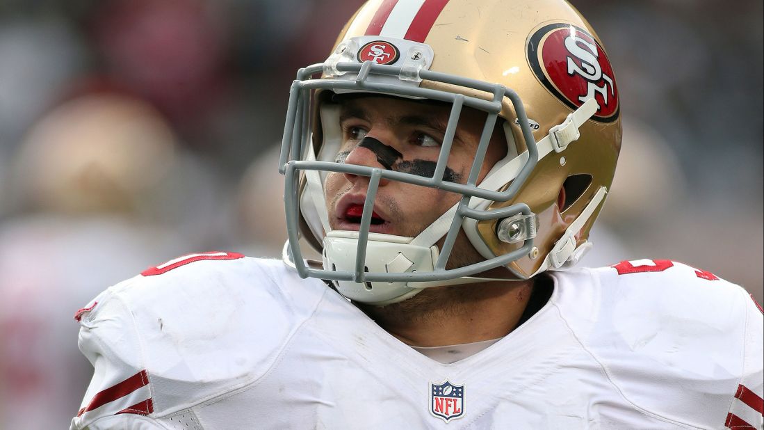 San Francisco 49ers inside linebacker Chris Borland retired in 2015 at age 24. He told ESPN's "Outside the Lines" that he was retiring because he was worried about the long-term effects of repetitive head trauma. Borland is one of several NFL players recently to cite health concerns as a reason to walk away from the game.