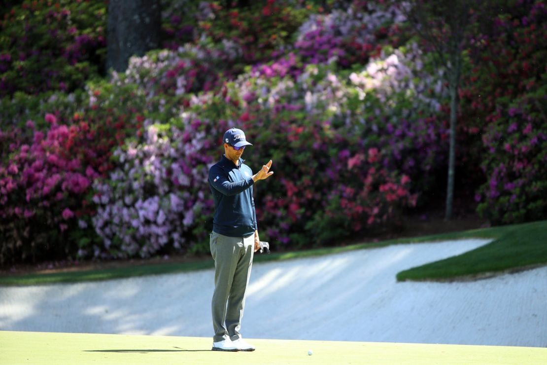 Scott became the first Australian to win the Masters at Augusta in 2013.