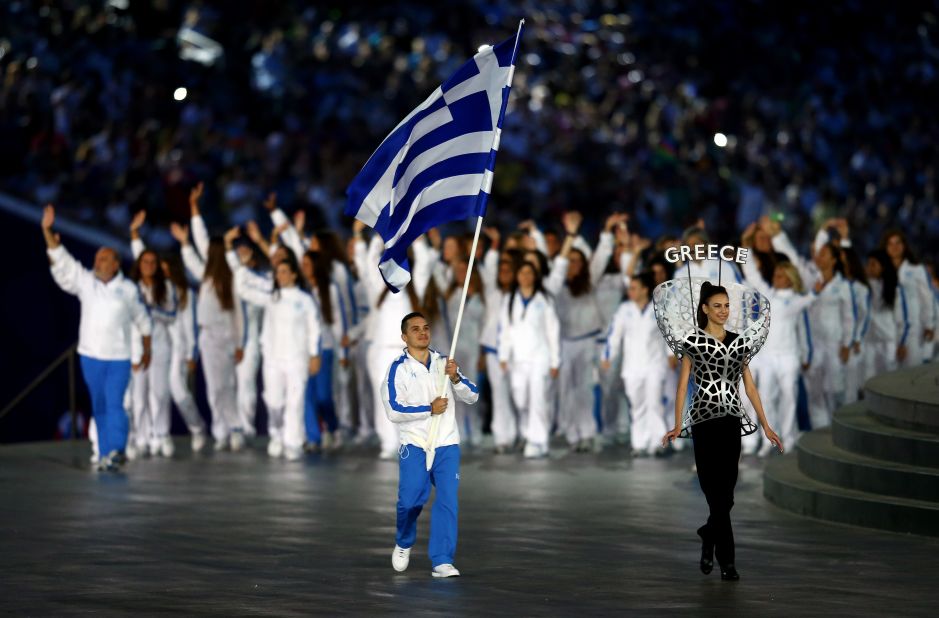 Petrounias carried the Greek flag at the Opening Ceremony for the Baku 2015 European Games. The 25-year-old enjoyed a stellar year, winning the World and European titles.