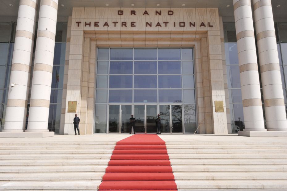 China has also invested heavily in cultural projects across Africa. <br /><br />Theaters have been a priority area, including Senegal's new 1800-seat Grand National in Dakar (pictured), largely funded through Chinese aid. 