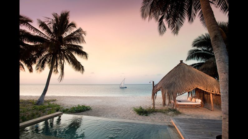 andBeyond Benguerra Island on Mozambique's Bazaruto Archipelago has only 10 casinhas, two cabanas and one three-bedroom casa. 
