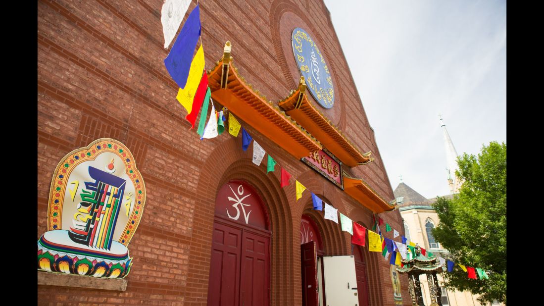 Bridgeport has transformed into one of Chicago's most diverse neighborhoods. This church was originally Emmanuel Presbyterian Church before becoming home to the Ling Shen Ching Tze Temple of True Buddha School in 1992.