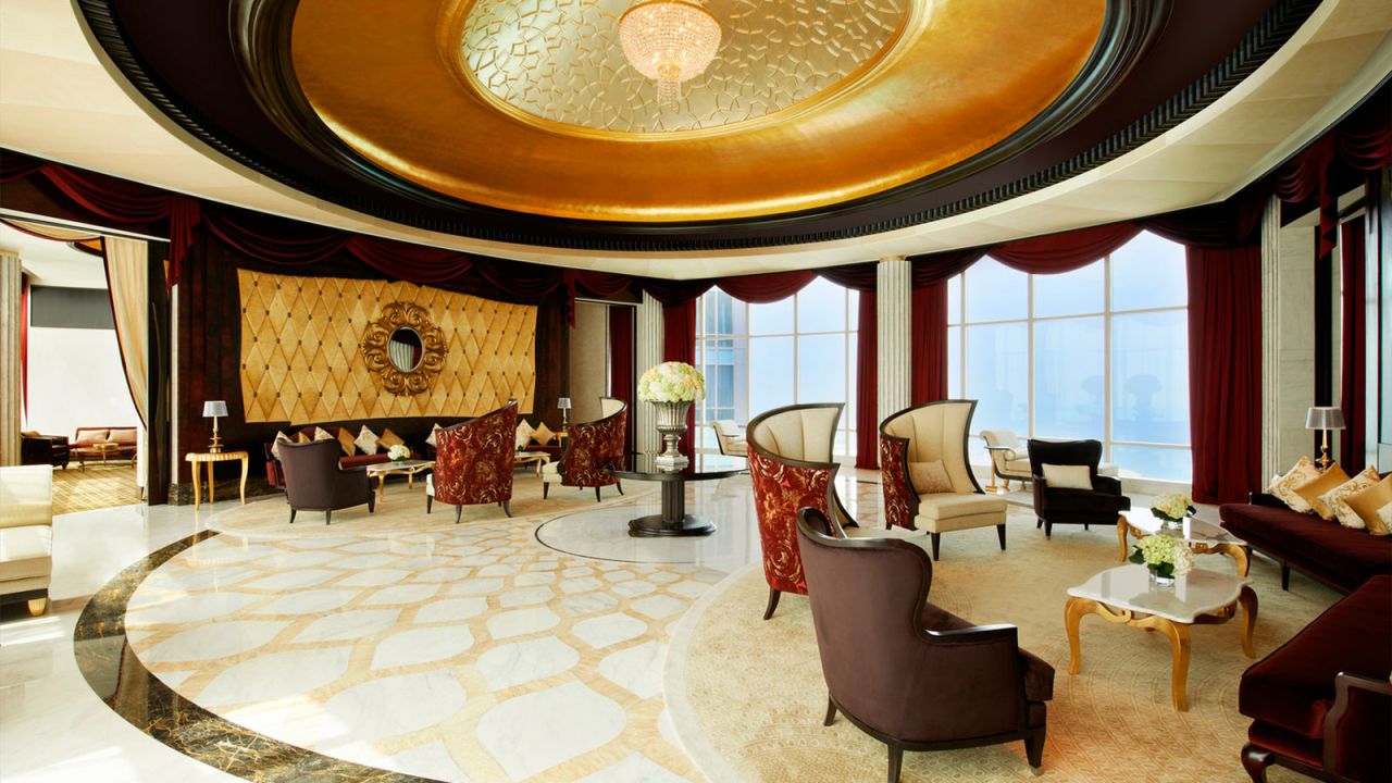 Big views, big money: The Abu Dhabi Suite at the St Regis.