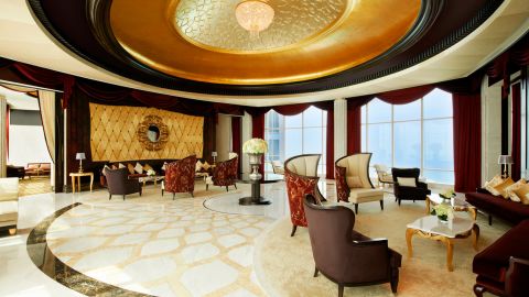 Big views, big money: The Abu Dhabi Suite at the St Regis. 