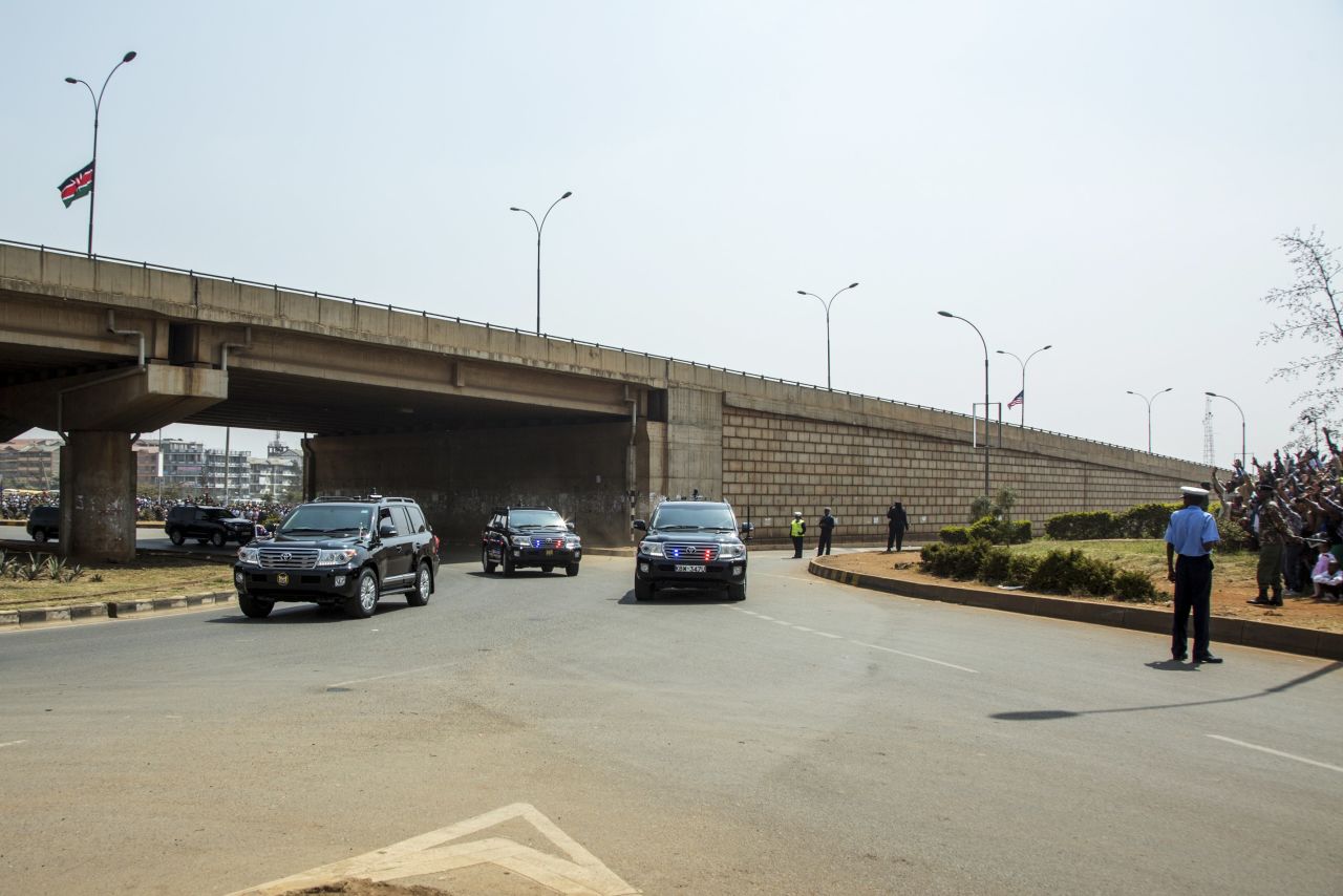 The 50-kilometer, eight-lane Thika superhighway was built by Chinese state-owned construction firm Wu Yi in 2012, and supported with Chinese funding. 