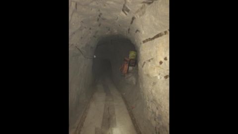Federal officials say the tunnel stretches from Tijuana, Baja California, Mexico to Otay Mesa, about 500 yards north of the U.S.-Mexico border. 