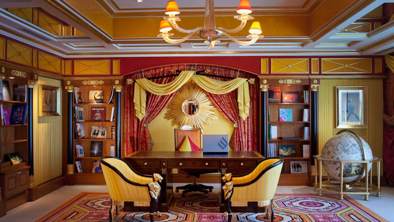 Rococo rendezvous: The Burj Al Arab's Royal Suite.