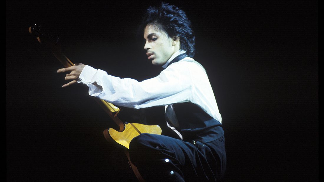 He performs at the Palladium in New York in 1981. 