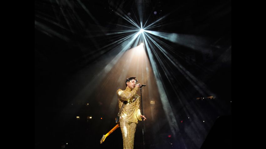 NEW YORK, NY - FEBRUARY 07:  (Exclusive Coverage) Prince performs during his "Welcome 2 America" tour at Madison Square Garden on February 7, 2011 in New York City.  (Photo by Kevin Mazur/WireImage) *** Local Caption *** Prince