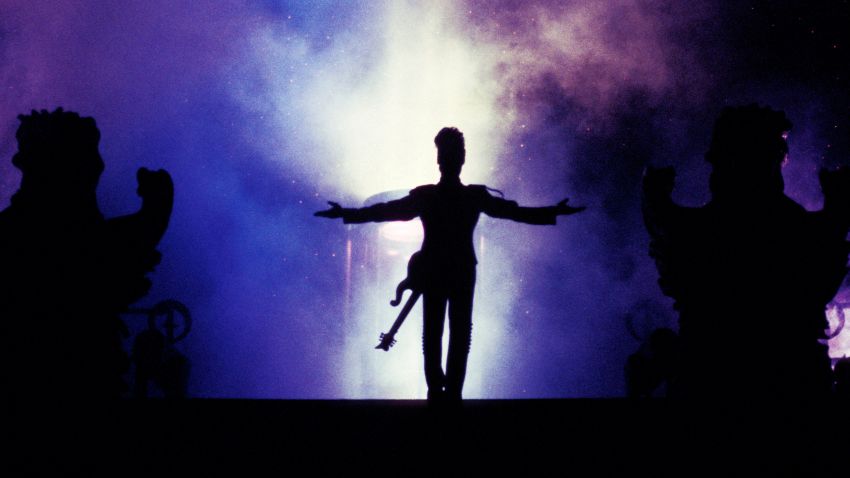 UNSPECIFIED - JANUARY 01:  Photo of PRINCE; Prince performing on stage, silhouette  (Photo by Rico D'Rozario/Redferns)