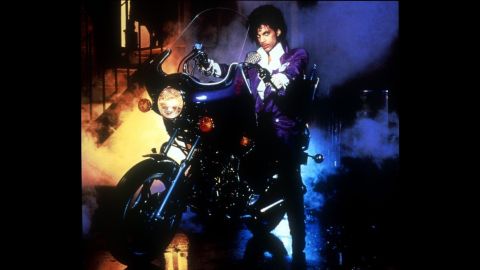 "Purple rain, purple rain" -- The color which he became known for was best represented in the 1984 film "Purple Rain".